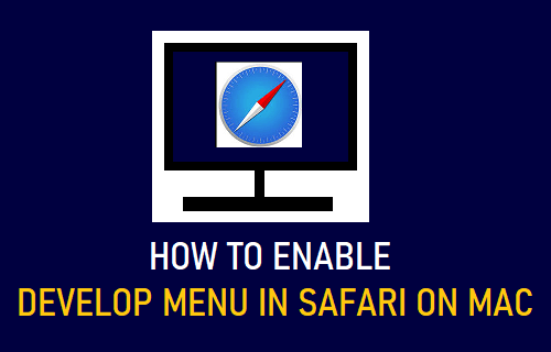 Включить меню разработки в Safari на Mac