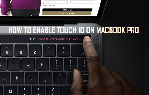 Включить Touch ID на MacBook Pro
