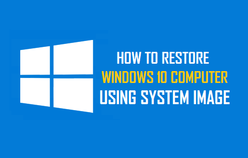Восстановление компьютера с Windows 10 с помощью образа системы
