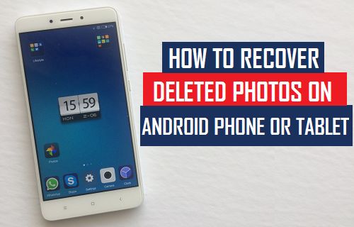 Восстановить удаленные фотографии на телефоне или планшете Android