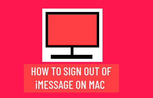 Выйти из iMessage на Mac