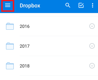 Как загрузить фотографии из Dropbox на Android