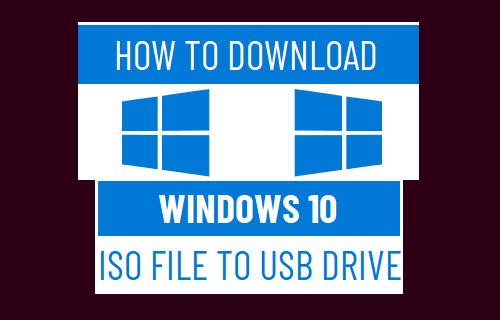 Загрузите ISO-файл Windows 10 на USB-накопитель