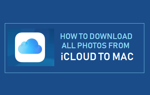 Загрузить все фотографии с iCloud на Mac