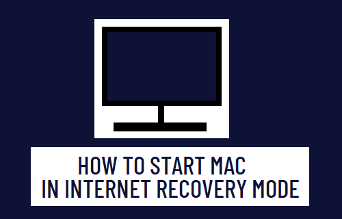 Запустите Mac в режиме восстановления через Интернет