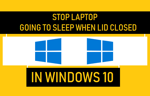 Не позволяйте ноутбуку переходить в спящий режим при закрытии крышки в Windows 10