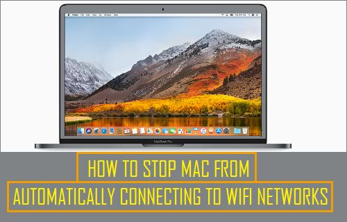 Остановите Mac от автоматического подключения к сетям Wi-Fi