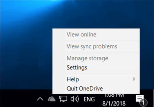 Устранение проблем с OneDrive - OneDrive не синхронизируется с облачными файлами