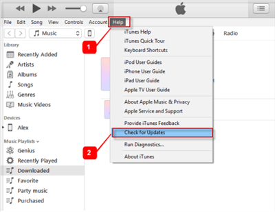 Обновите iTunes, чтобы исправить ошибку iTunes