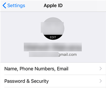 Убедитесь, что вы вошли в правильный Apple ID