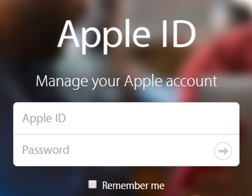 Управление страницей Apple ID