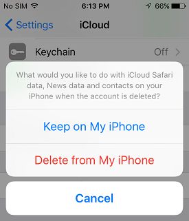 Возможность iCloud для резервного копирования данных и контактов на iPhone