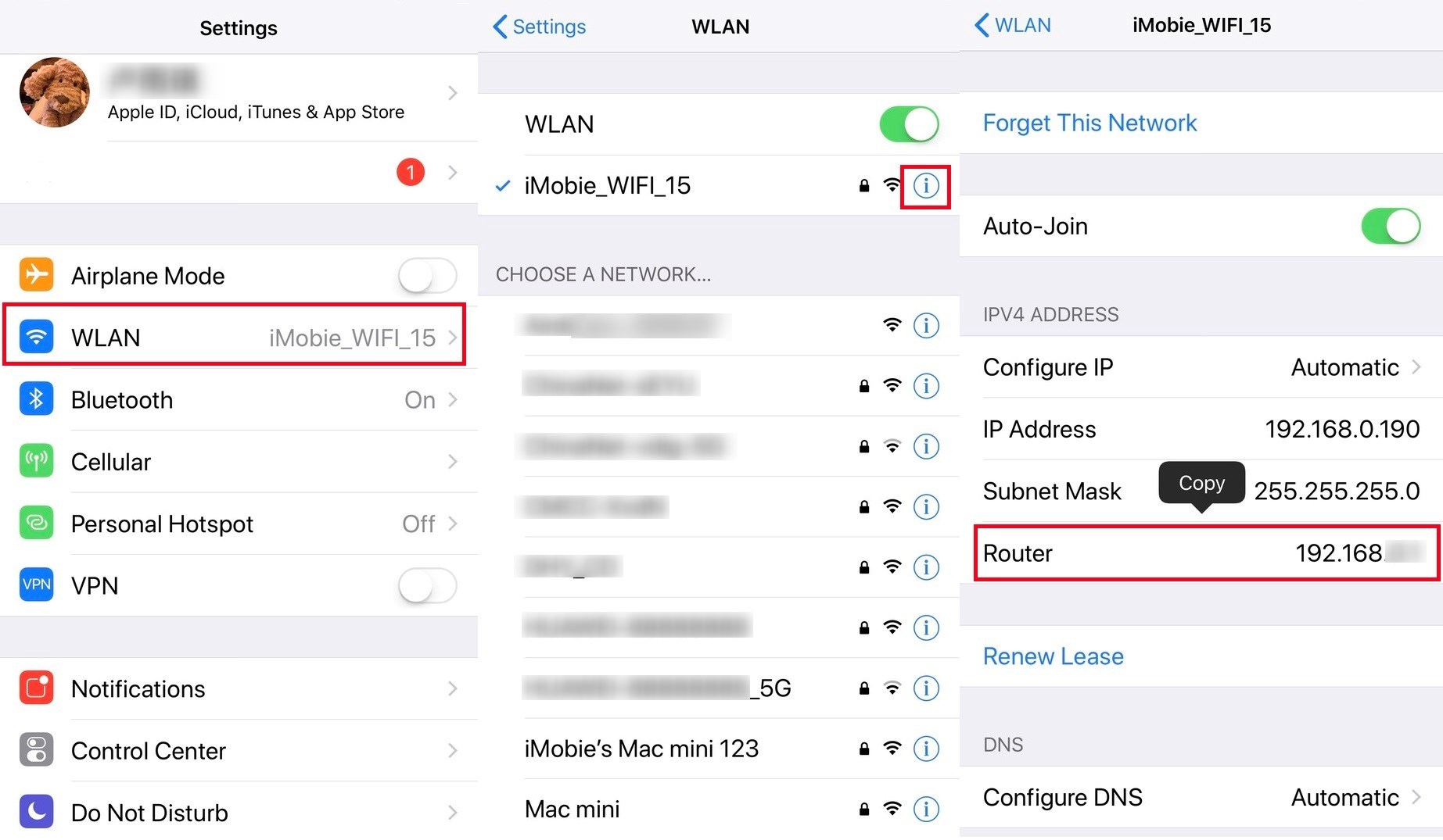 Как узнать пароль Wi-Fi в настройках маршрутизатора - шаг 1