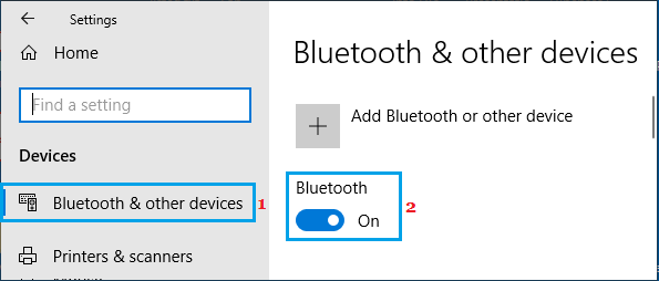 Включите Bluetooth на компьютере с Windows