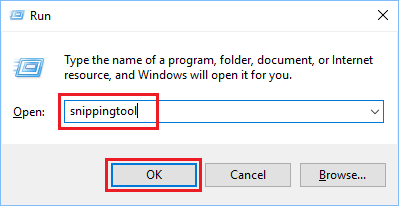 Запустите Windows 10 с помощью команды «Выполнить» в Windows 10