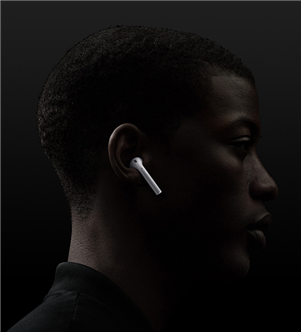 Слушайте свои сообщения с помощью AirPods. Изображение предоставлено Apple.com.