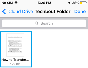 PDF-файл iCloud Drive