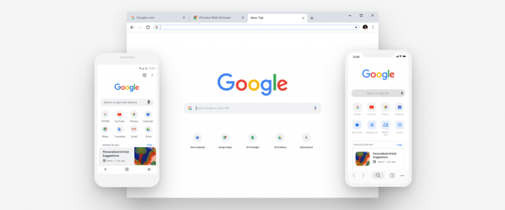 Дизайн и функции Chrome против Safari