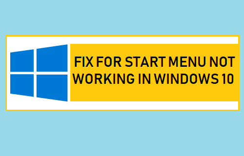 Исправить для меню Пуск, не работающего в Windows 10