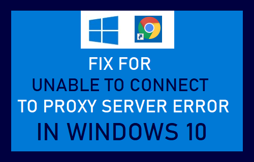 Исправить ошибку невозможности подключения к прокси-серверу в Windows 10