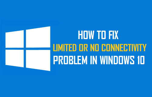 Исправить проблему с ограниченным или отсутствующим подключением в Windows 10