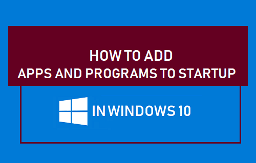 Добавление приложений и программ в автозагрузку в Windows 10