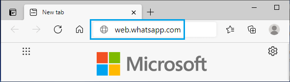 Посетите WhatsApp Web в браузере Edge