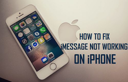Исправить iMessage, не работающий на iPhone