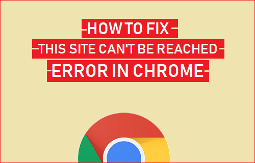 Исправить ошибку с недоступностью этого сайта в Chrome