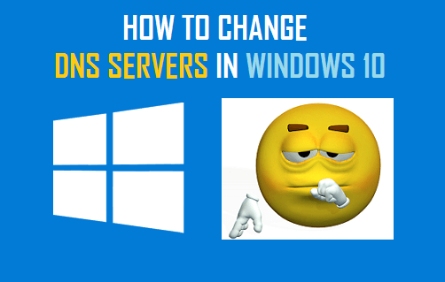 Изменить DNS-серверы в Windows 10