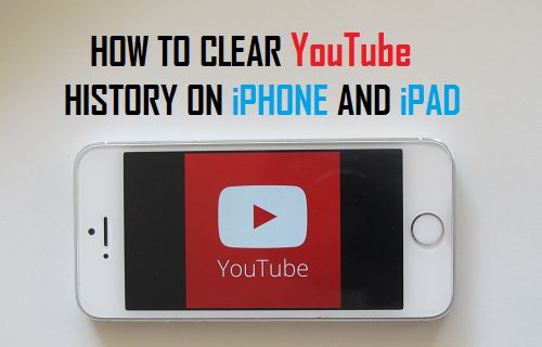 Очистить историю YouTube на iPhone и iPad