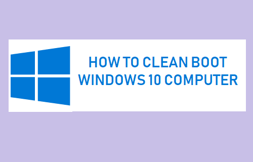 Чистая загрузка компьютера с Windows 10