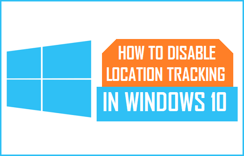 Отключить отслеживание местоположения в Windows 10