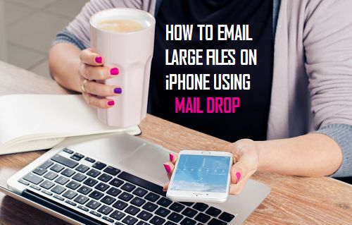 Отправляйте большие файлы по электронной почте на iPhone с помощью Mail Drop