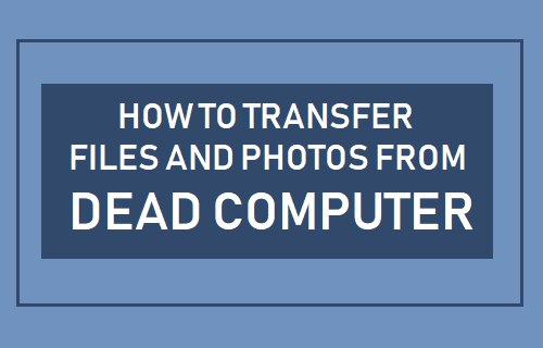 Передача файлов и фотографий с мертвого компьютера