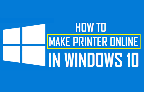 Сделать принтер онлайн в Windows 10