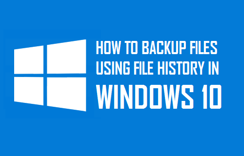 Резервное копирование файлов с использованием истории файлов в Windows 10