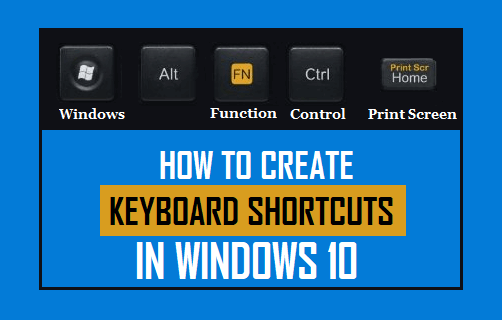 Создание сочетаний клавиш в Windows 10