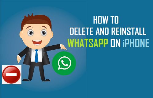 Удалить и переустановить WhatsApp на iPhone