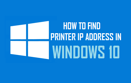 Найти IP-адрес принтера в Windows 10