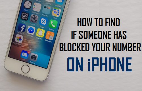 Узнайте, не заблокировал ли кто-то ваш номер на iPhone