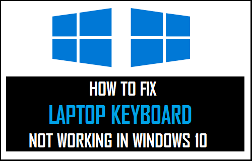Исправить клавиатуру ноутбука, не работающую в Windows 10