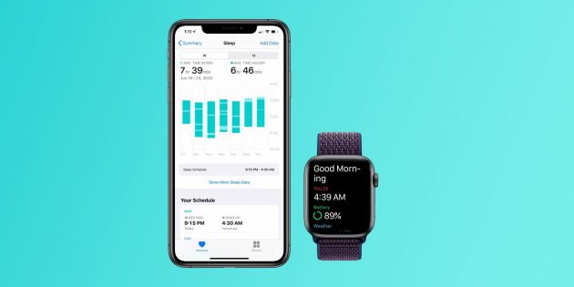 Приложение Apple Health для пользователей iOS